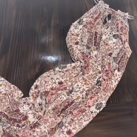 DREW Dresses & Skirts - Anthropologie Drew Naomi Maxi Dress Med Tiered Patchwork Boho Beach Easter